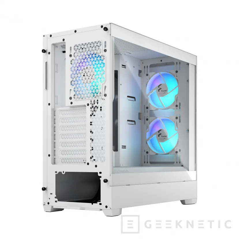 Geeknetic Fractal Design presenta la gama de cajas Pop series con mucho colorido y RGB 4