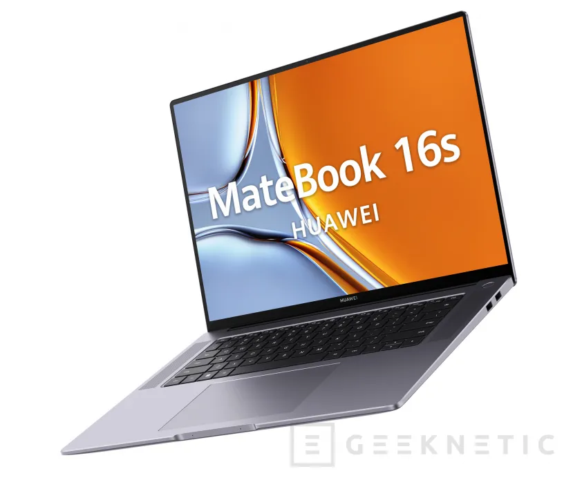 Geeknetic Huawei presenta el MateBook 16s con pantalla multitáctil y certificación Intel Evo 4