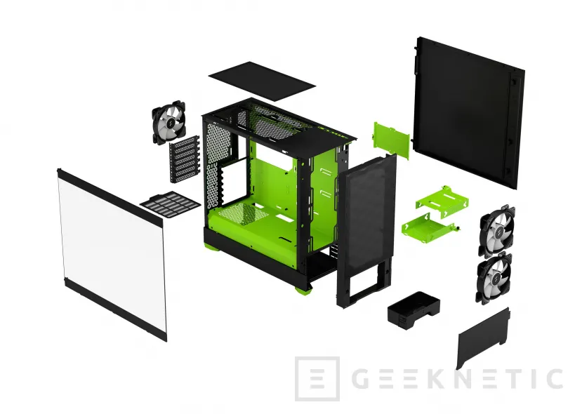 Geeknetic Fractal Design presenta la gama de cajas Pop series con mucho colorido y RGB 3