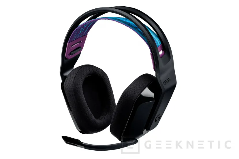 Geeknetic Logitech lanza los nuevos auriculares G535 LIGHTSPEED para gaming con solo 236 gramos de peso 3