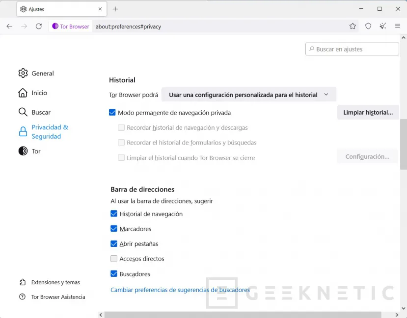 Geeknetic Tor Browser: Consejos para navegar de manera anónima y segura 10