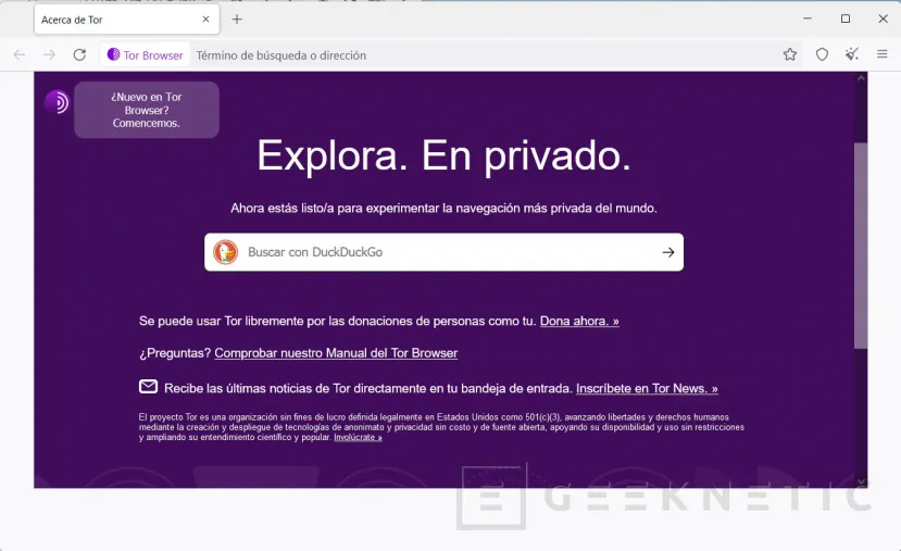Geeknetic Tor Browser: Consejos para navegar de manera anónima y segura 3