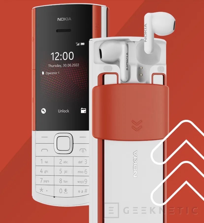 Geeknetic El Nokia 5710 XpressAudio llega con unos auriculares TWS integrados en su carcasa 1