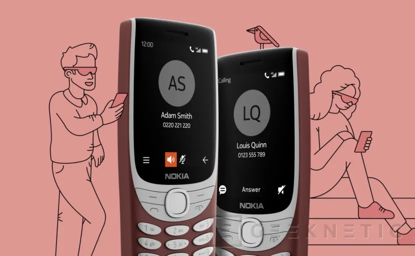 Geeknetic HMD resucita al Nokia 8210, ahora con 4G y el mítico Snake 2