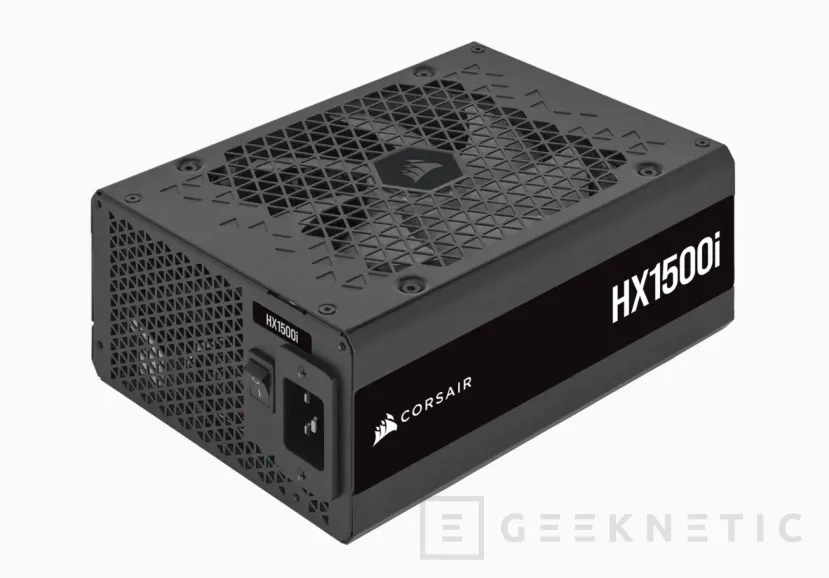 Geeknetic Corsair renueva las fuentes HXi de 1000W y 1500W sin incluir el conector PCIe 5.0 1