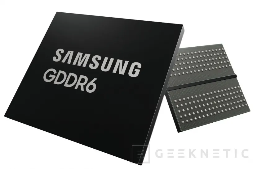 Geeknetic Los primeros chips de memoria GDDR6 de 24Gbps de Samsung pueden transferir 1,1 TB de datos en 1 segundo 1