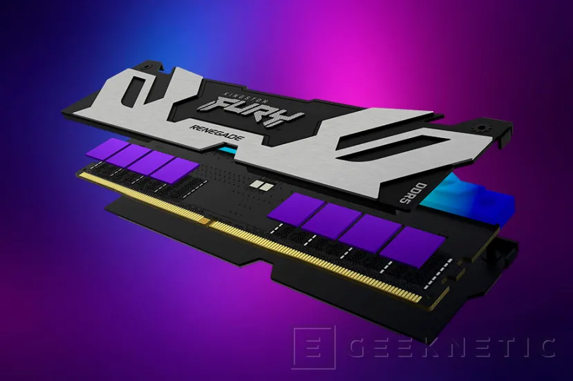 Geeknetic Nueva memoria DDR5 Kingston Fury Renegade para jugadores con hasta 6.400 MHz CL32 3