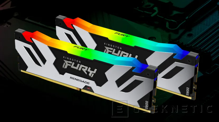 Geeknetic Nueva memoria DDR5 Kingston Fury Renegade para jugadores con hasta 6.400 MHz CL32 1