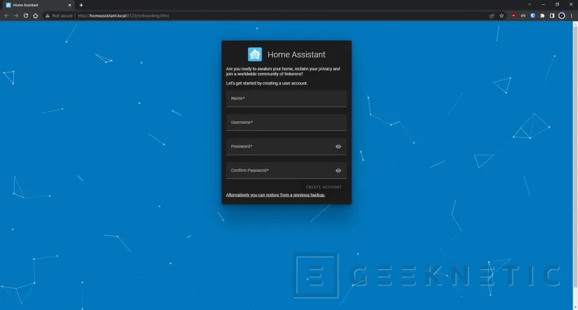 Geeknetic Home Assistant: Cómo instalar este servidor de domótica gratis 5