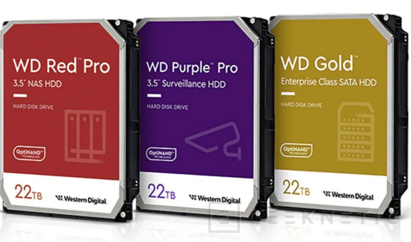 Geeknetic New Western Digital 22TB Mechanical Hard Drives for NAS, Video Surveillance and Business 1