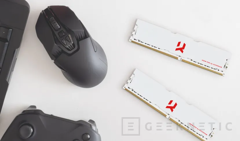 Geeknetic Goodram lanza memoria DDR4 IRDM PRO en color blanco y logo en rojo destinada a jugadores 1