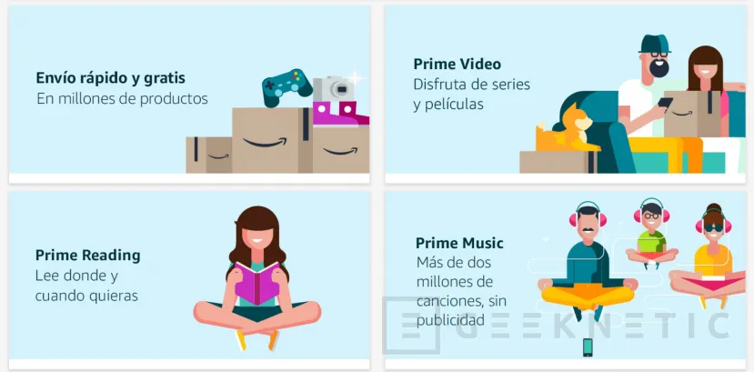 Geeknetic Amazon eleva el precio de su suscripción Prime en España a los 49,90 euros anuales 2