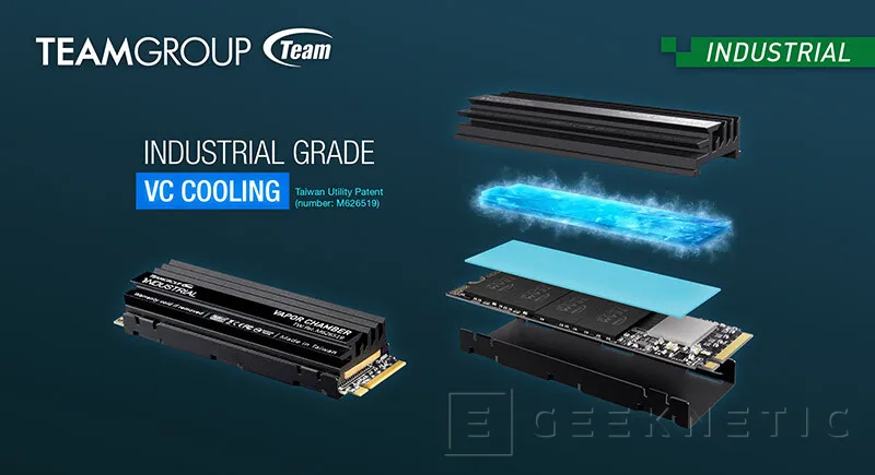 Geeknetic El SSD TeamGroup N74V-M80 incorpora una cámara de vapor que mejora mucho la disipación a altas temperaturas 2