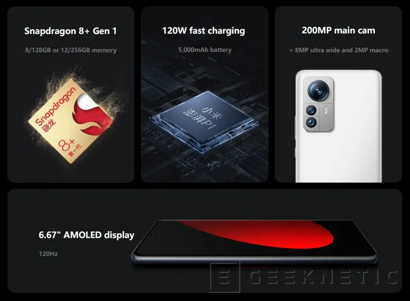 Geeknetic El Redmi K50S Pro apunta a llevar un sensor de 200 MP manejado por un Snapdragon 8+ Gen1 y hasta 12 GB de RAM 1