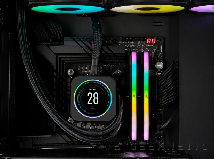 Geeknetic Corsair puts up for sale the Vengeance RGB 2x16 GB DDR5 RAM kit at 6400 MHz and CL38 1