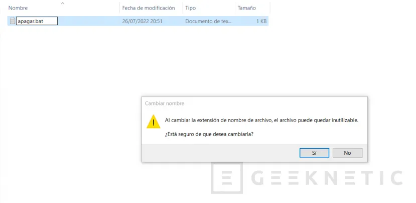 Geeknetic Cómo Programar el Apagado en Windows 10 7