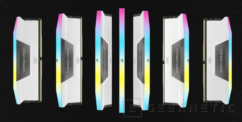 Geeknetic Corsair puts up for sale the Vengeance RGB 2x16 GB DDR5 RAM kit at 6400 MHz and CL38 2