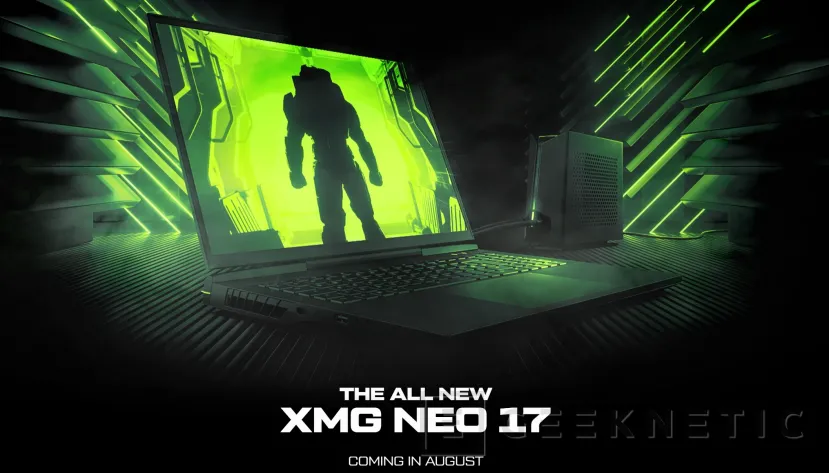 Geeknetic XMG prepara el portátil NEO 17 con pantalla 2K a 240 Hz y sistema de refrigeración líquida 1