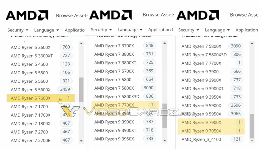 Ryzen 5 discount y ryzen 7