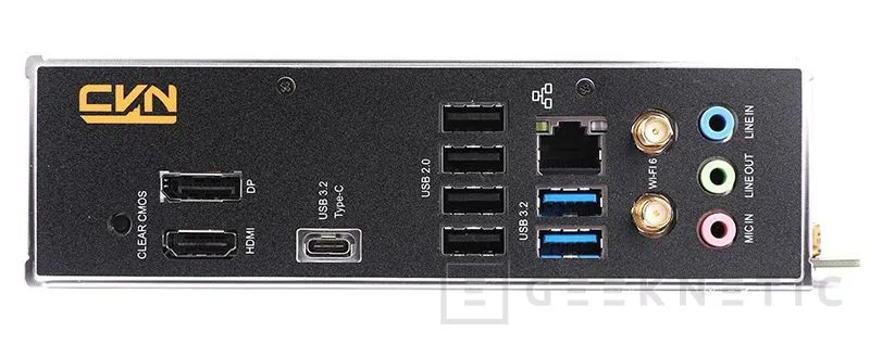 Geeknetic Nuevas placas COLORFUL CVN B660I GAMING y GAMING FROZEN con tamaño ITX y WiFi 6 integrado 4