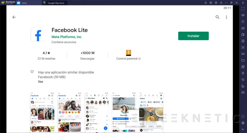 Como instalar o Facebook Lite para PC 3