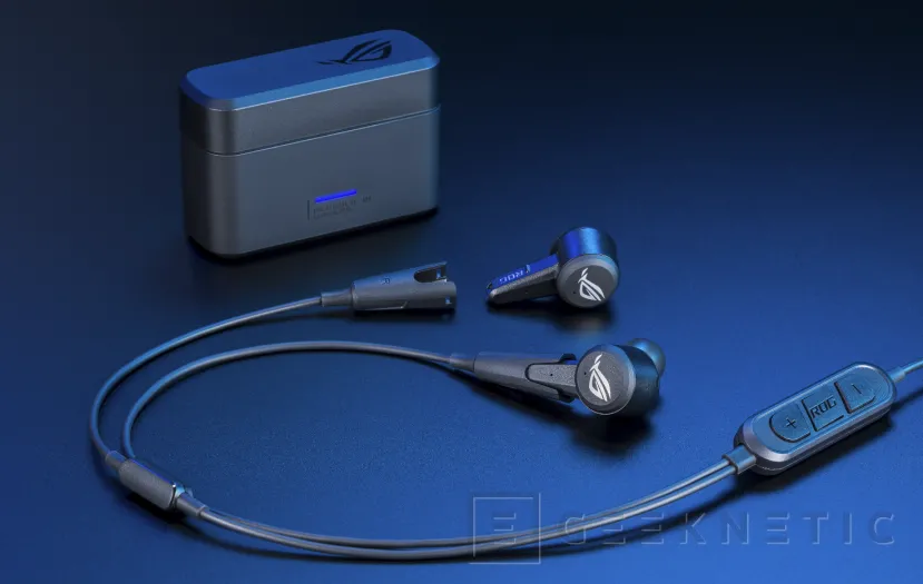 Geeknetic Conectividad Bluetooth y USB-C en los nuevos auriculares gaming  ASUS ROG Cetra True Wireless Pro 3