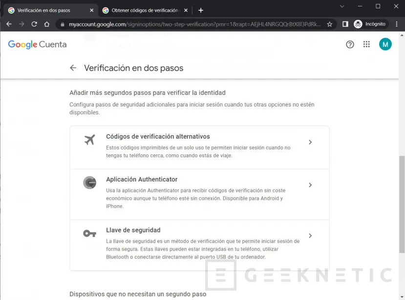 Geeknetic Google Authenticator: Protege tus cuentas 2