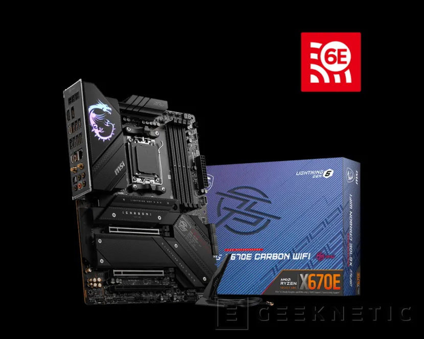Geeknetic MSI ha publicado las especificaciones de algunas placas con chipset X670 y X670E para los AMD Ryzen 7000 Series 4