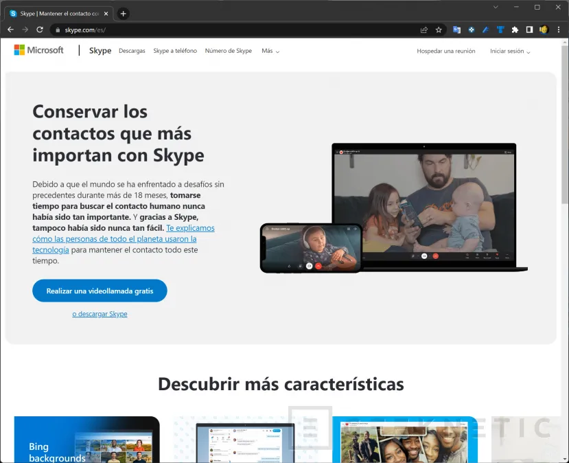 Geeknetic Cómo Usar Skype sin Instalarlo 3