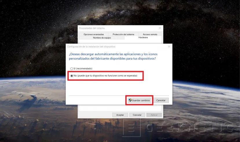 Geeknetic Cómo Evitar que Windows Update Actualice los Drivers Automáticamente 12