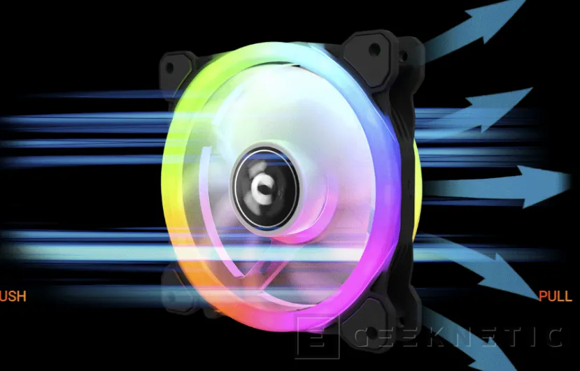 Thermaltake lanza la serie de ventiladores de radiador SWAFAN RGB con  diseño de flujo de aire reversible fácil 