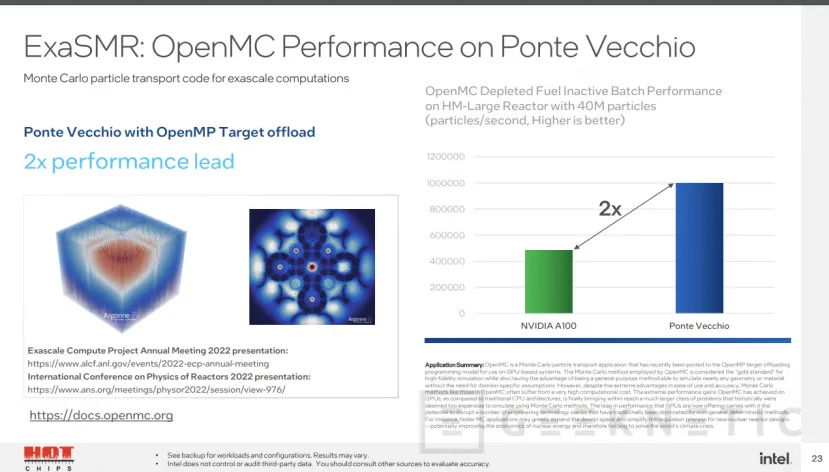 Geeknetic La GPU Intel Ponte Vecchio promete más del doble de rendimiento que la NVIDIA A100 6