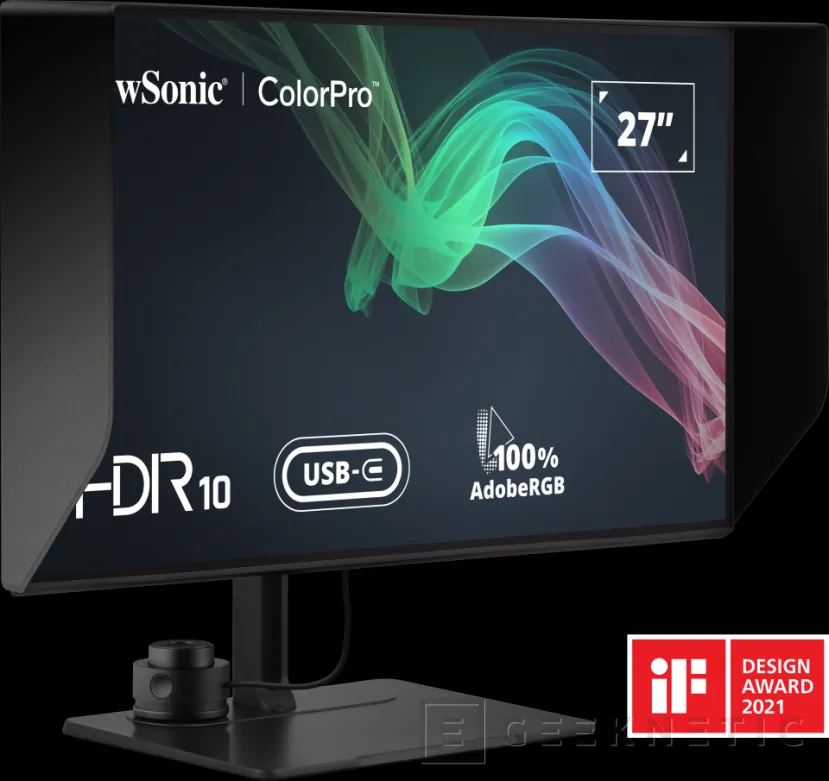 Novo monitor ViewSonic ColorPro VP2786-4K da Geeknetic com painel de 10 bits e 100% Adobe RGB 3