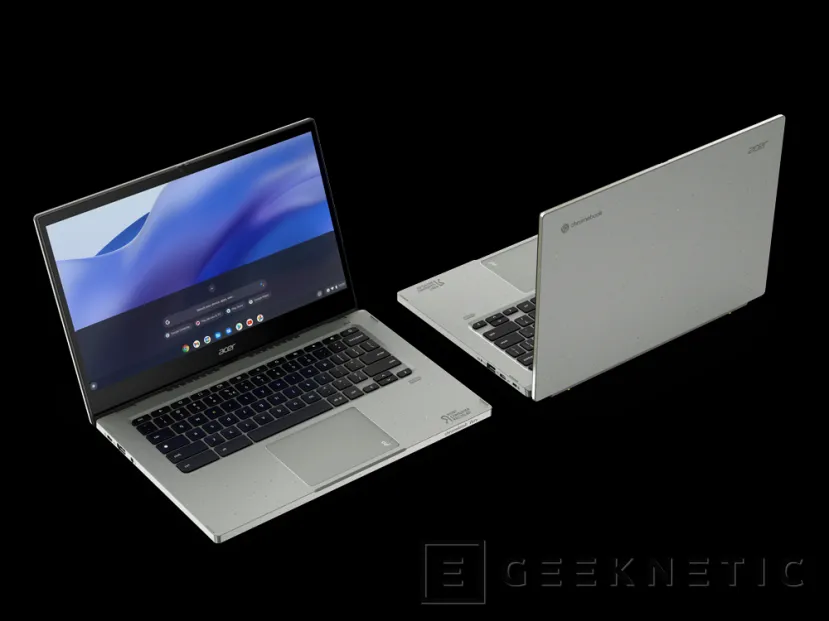 Geeknetic Acer amplía su gama de portátiles ecológicos con el Chromebook Vero 514 3