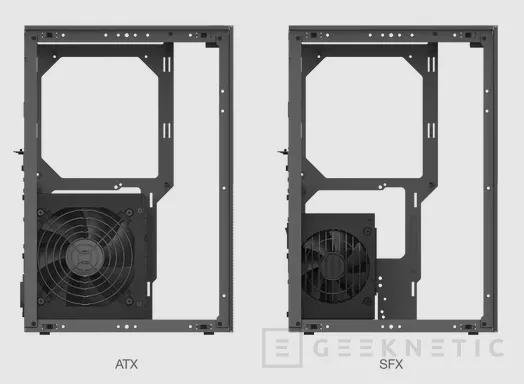 Geeknetic Gráficas de 4 slots, fuentes y placas ATX e incluso radiador doble de 280 mm en la pequeña caja SSUPD MESHROOM S 3
