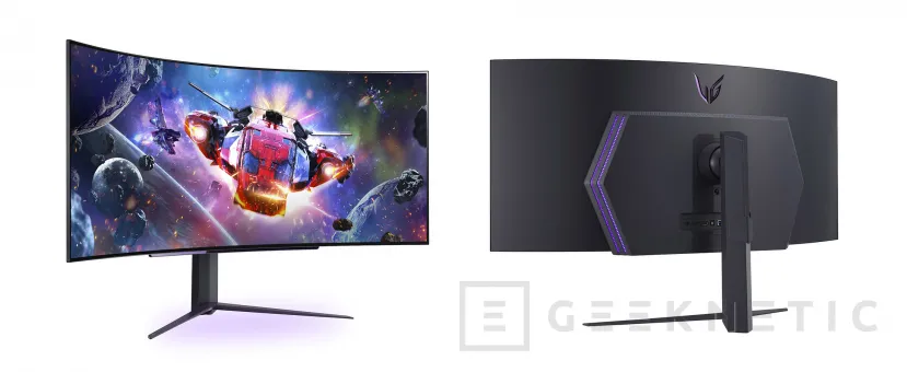 Geeknetic LG muestra su monitor UltraGear 45GR95QE con panel OLED 21:9 curvado a 240 Hz 1