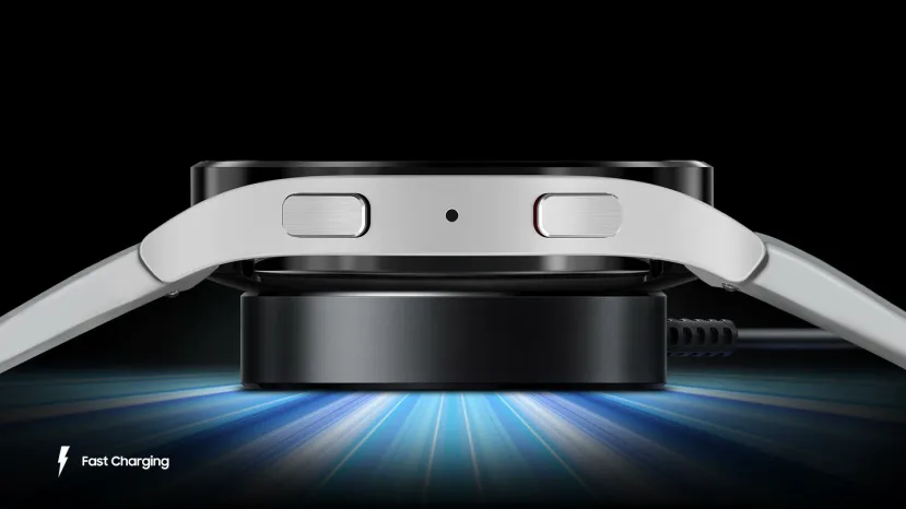O Samsung Galaxy Watch 5 incluirá um carregador de 10W duas vezes mais rápido que o atual 1