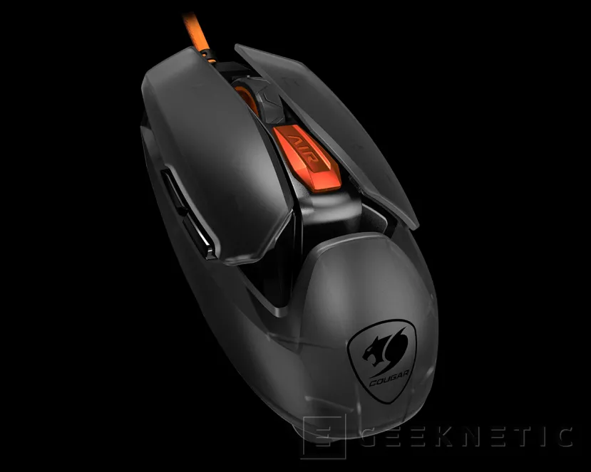 Geeknetic Cougar actualiza su ratón AirBlader Tournament con nuevo sensor, botones más duraderos y mejor agarre 2