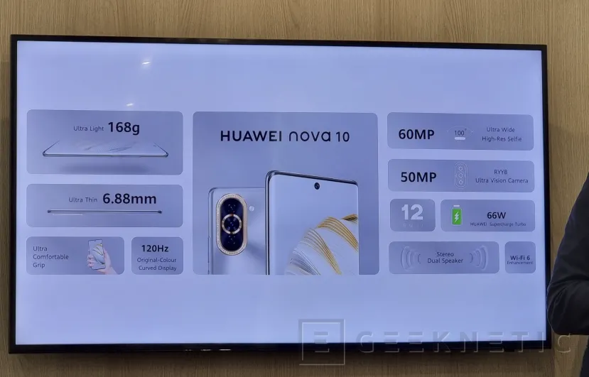 Geeknetic Nuevos Huawei Nova 10 y Nova 10 Pro con Snapdragon 778G, pantalla de 120 Hz y hasta 5 cámaras 2