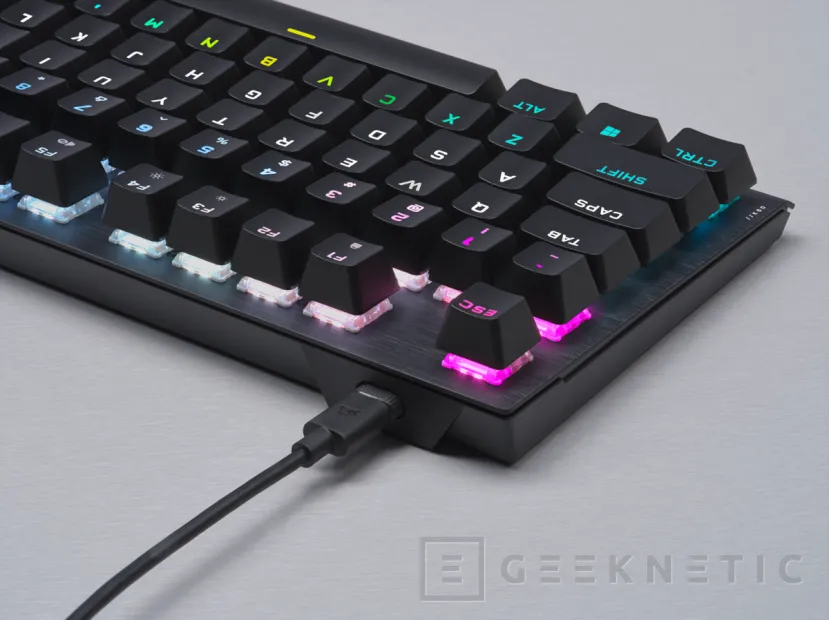 Geeknetic CORSAIR lanza el teclado K60 PRO TKL y renueva el K70 PRO OPX ambos con interruptores óptico-mecánicos 2