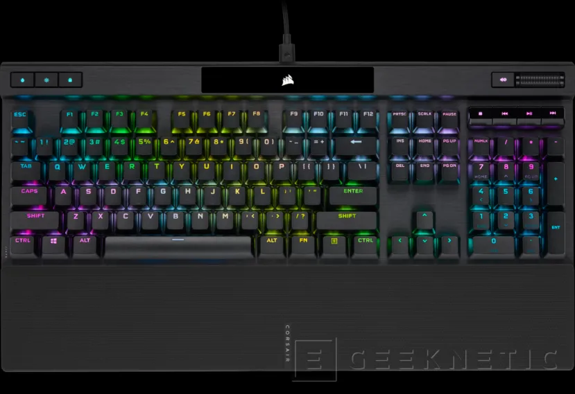 Geeknetic CORSAIR lanza el teclado K60 PRO TKL y renueva el K70 PRO OPX ambos con interruptores óptico-mecánicos 4