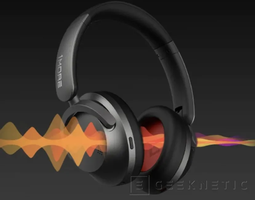 Geeknetic Nuevos auriculares inalámbricos Over-Ear 1MORE SonoFlow con LDAC 3