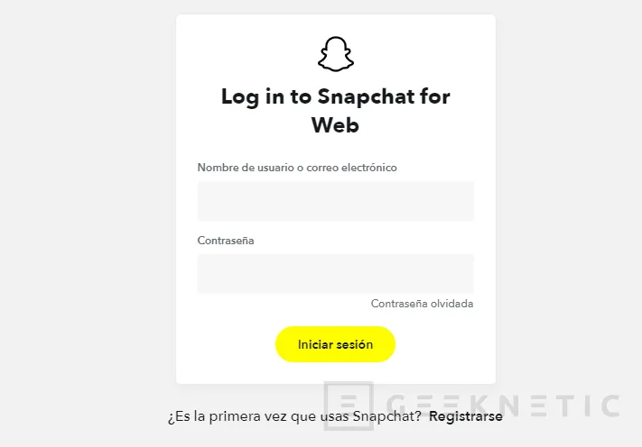 Geeknetic Snapchat opens its Web version to all its users 1