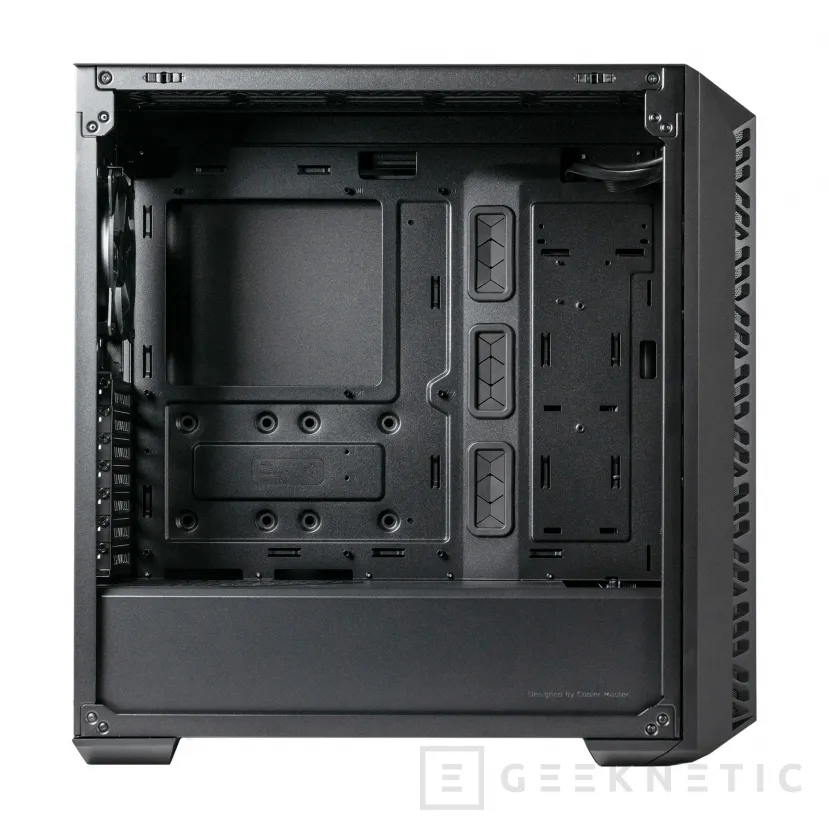 Geeknetic La caja Cooler Master MasterBox 520 llega con 4 ventiladores de serie y controlador ARGB 2