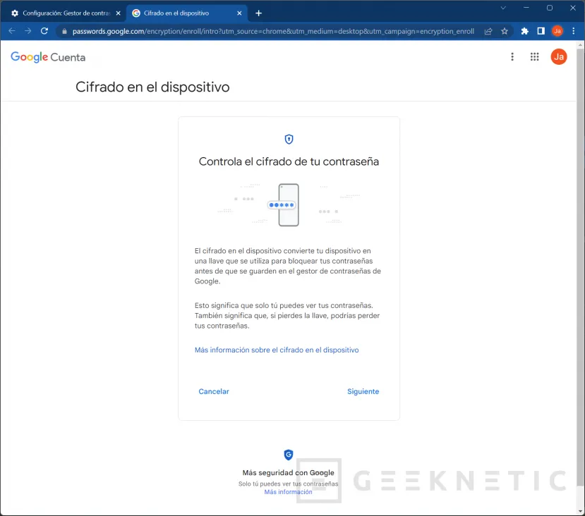 Geeknetic Cómo Ver las Contraseñas Guardadas en Chrome 10