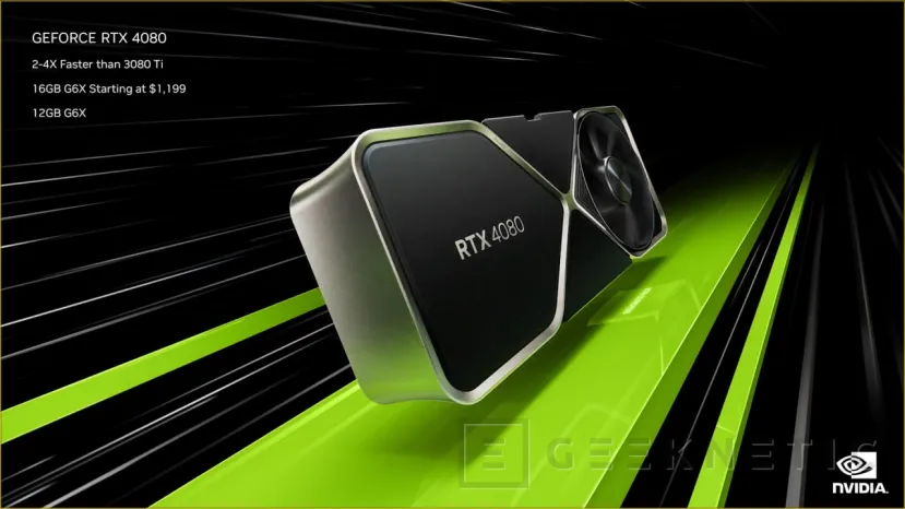 Geeknetic NVIDIA lanza las RTX 40 y promete 2 veces el rendimiento del RayTracing y 25% en total 6
