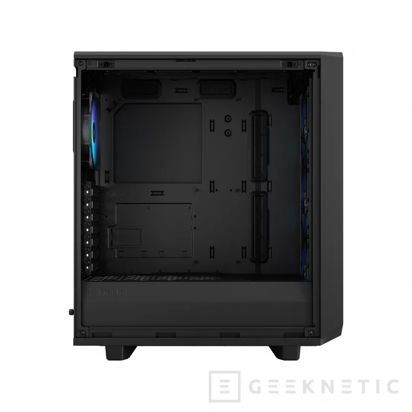 Geeknetic Nuevas cajas Fractal Design Meshify 2 Compact RGB y Lite con frontal de malla e iluminación RGB 2