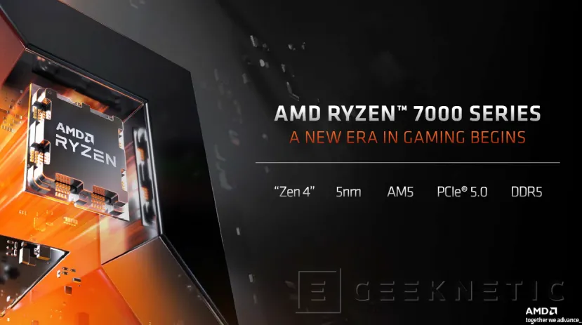 Geeknetic AMD RYZEN 7000: ¿Cómo consigue Zen 4 mejorar el Rendimiento y la Eficiencia? 1