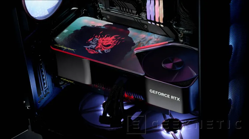 Geeknetic NVIDIA y CD Projekt Red regalan una NVIDIA RTX 4090 con motivos del Cyberpunk 2077 1