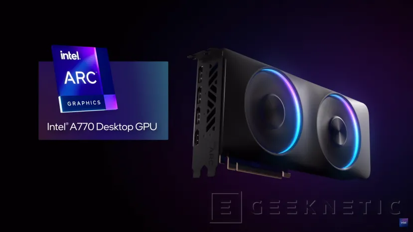 Geeknetic Las nuevas Intel ARC A770 llegarán el 12 de octubre a partir de 329 dólares 2